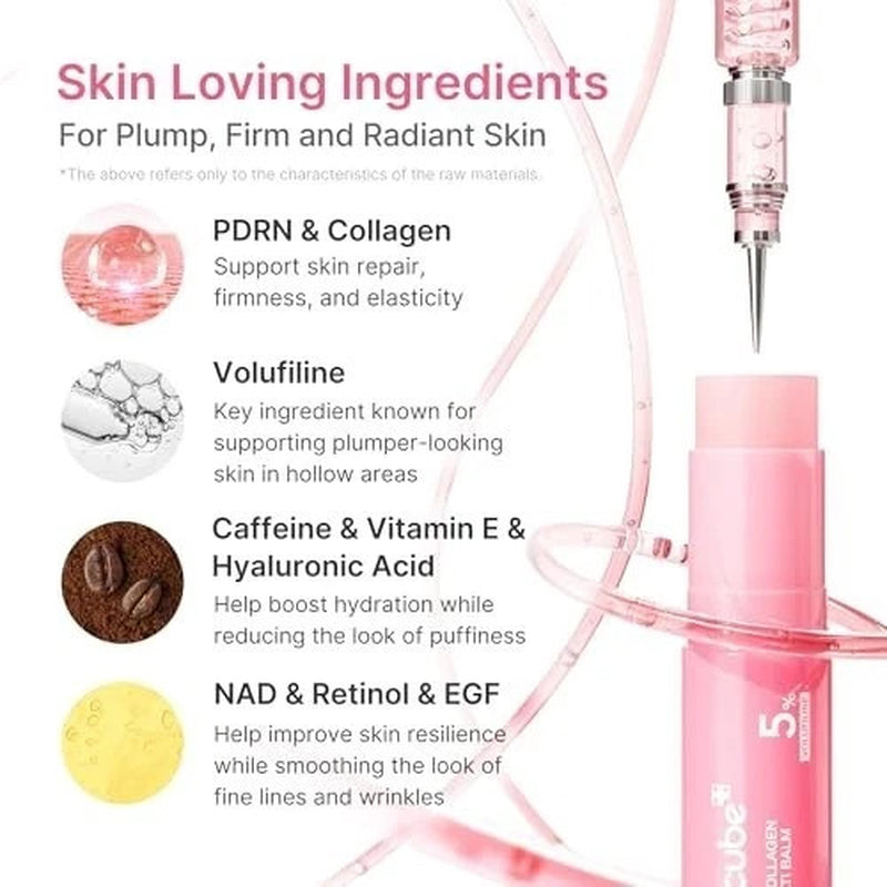 Medicube PDRN Pink Collagen Volume Multi Balm 10G 5% Volufiline Anti-Aging Stick
